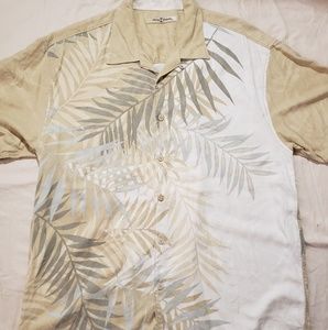 Tommy Bahama Mens L Short Sleeve Shirt